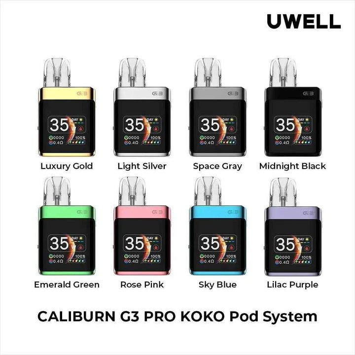 Caliburn G3 Pro KOKO Pod Kit - Uwell