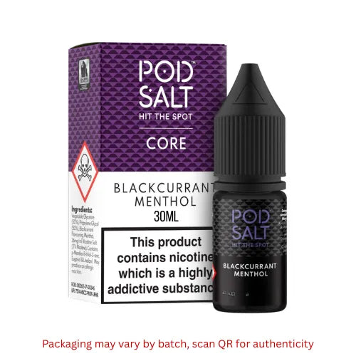Blackcurrant Menthol - Pod Salt 30ml