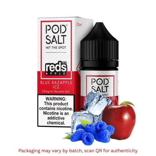 Blue RazApple Ice - Pod Salt 30ml