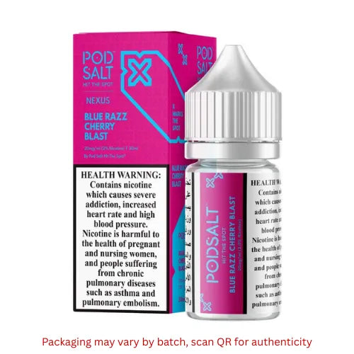 Blue Razz Cherry Blast (Ice Edition) - Pod Salt 30ml