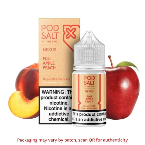 Fuji Apple Peach (Ice Edition) - Pod Salt 30ml