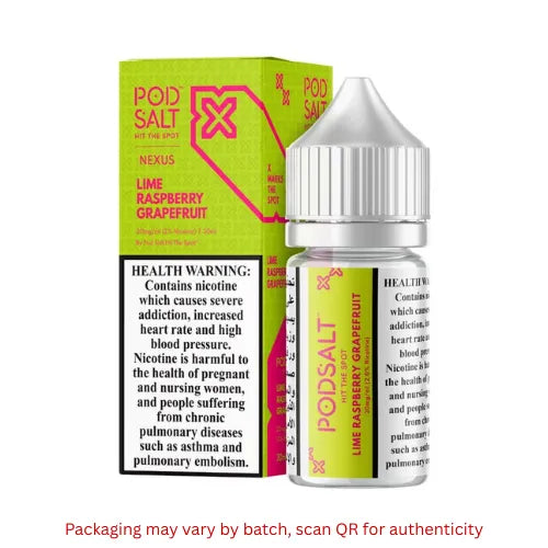 Lime Raspberry Grapefruit (Ice Edition) - Pod Salt 30ml