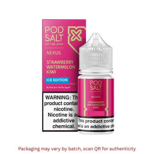 Strawberry Watermelon Kiwi (Ice Edition) - Pod Salt 30ml