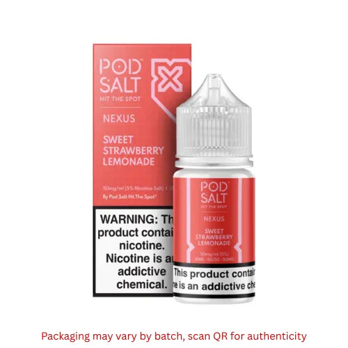 Sweet Strawberry Lemonade (Ice Edition) - Pod Salt 30ml